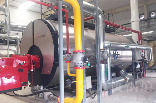  陜西寶雞吉利汽車燃氣熱水鍋爐案例