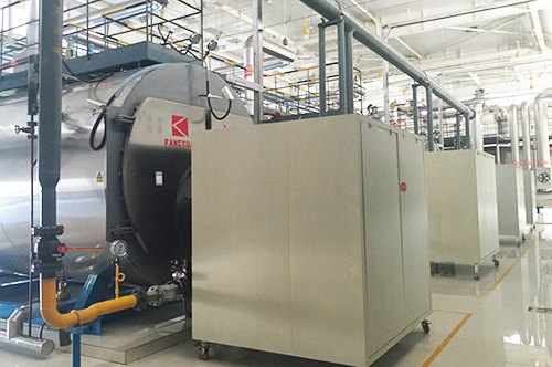 上海大明可可食品加工高效燃氣蒸汽鍋爐應用案例