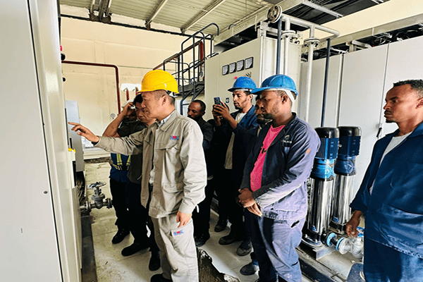 方快鍋爐出口埃塞俄比亞鍋爐項目