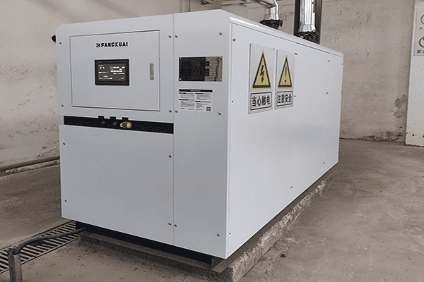 金堆城西家屬院使用方快鍋爐一臺2噸燃?xì)庹婵斟仩t案例