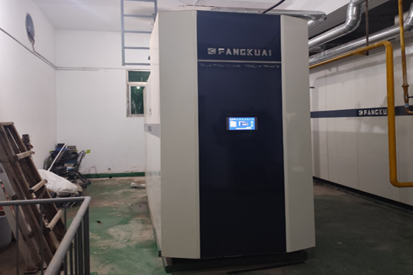 陜西省某家屬院使用方快鍋爐一臺2噸一臺3噸燃?xì)鉄崴仩t案例