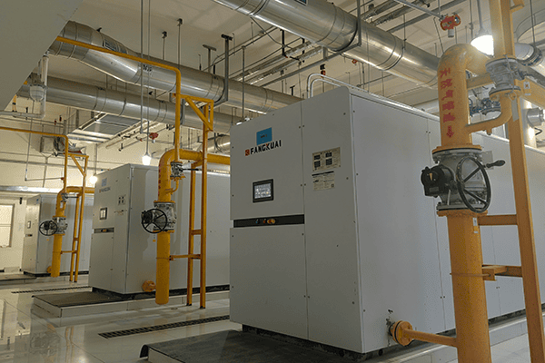 北京翡翠山曉社區使用方快鍋爐3臺2.1MW燃氣真空熱水鍋爐