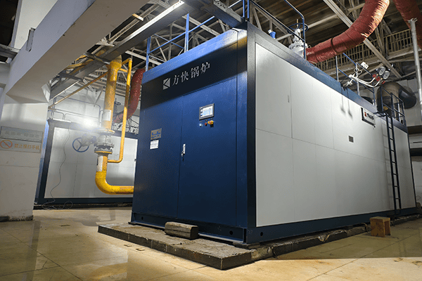 開灤(集團(tuán))有限責(zé)任公司物資分公司使用方快鍋爐2臺10噸燃?xì)獬袎簾崴仩t案例